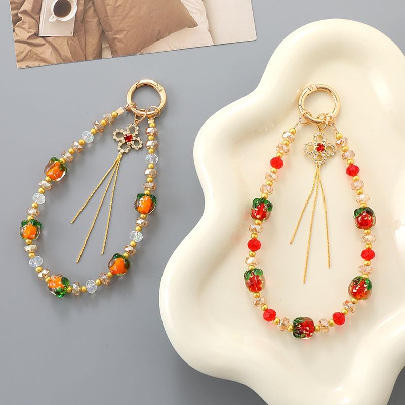 Fruit Strap Clover Phone Bead