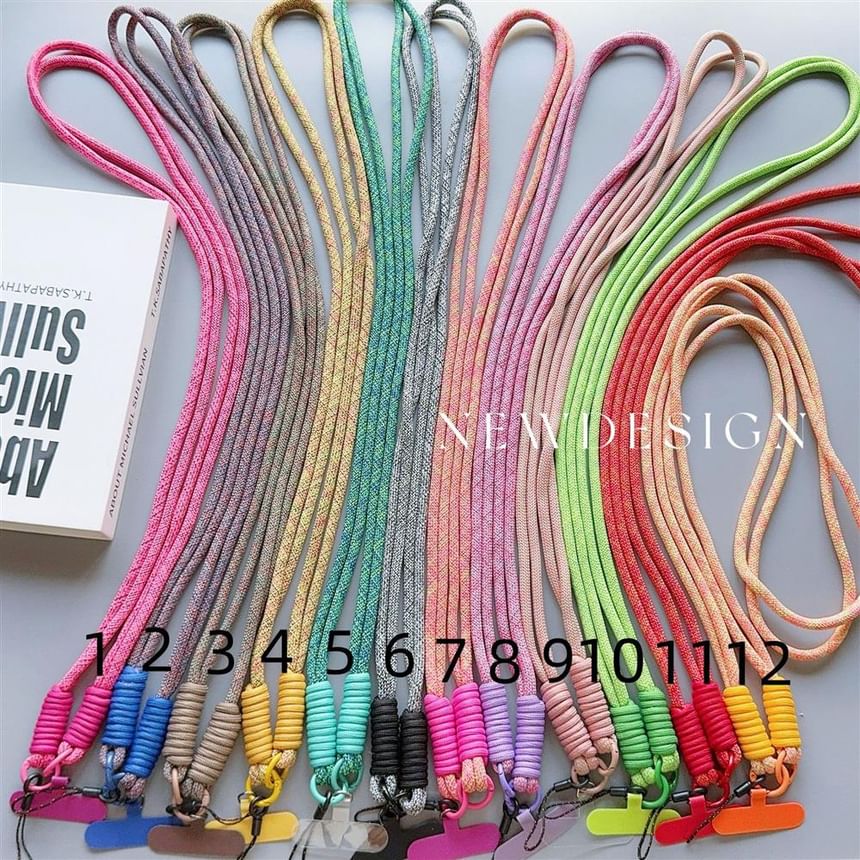 Phone Pad Lanyard Plain with Strap
