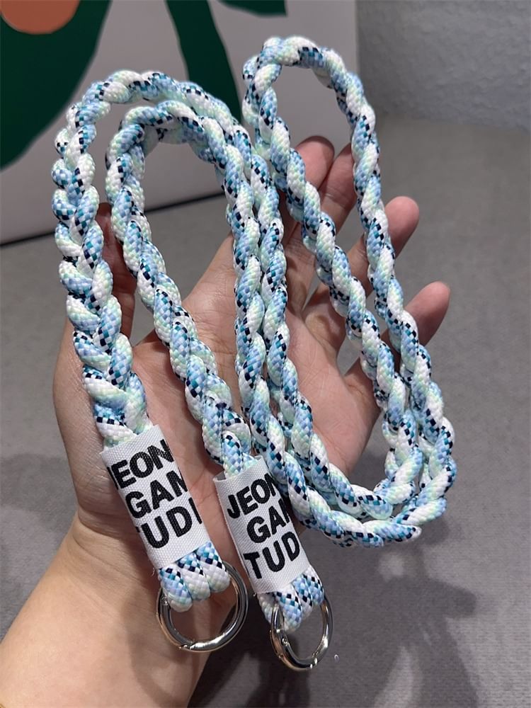 Phone Lanyard Braided and Pad Strap with