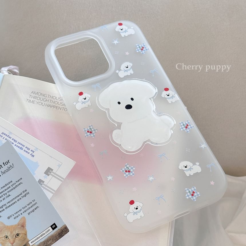 Print Phone Cartoon Dog Case