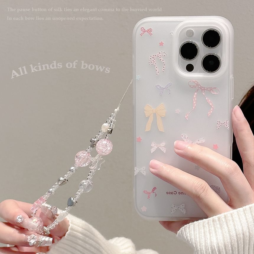 Phone Bow Case Print