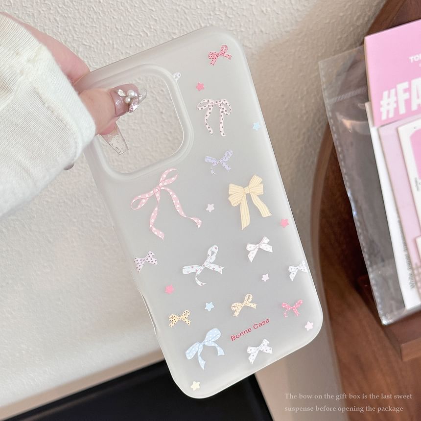 Phone Bow Case Print