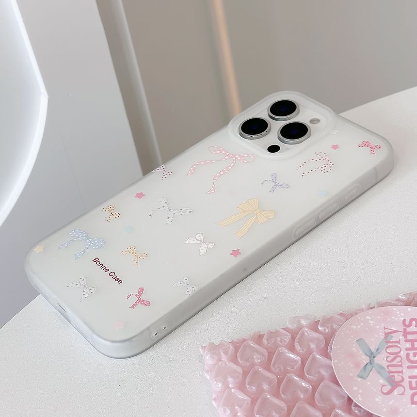 Phone Bow Case Print