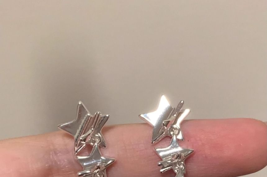Ear Star Earring Alloy / Dangle Cuff