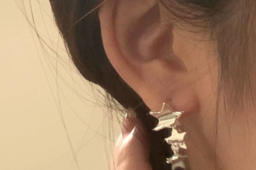 Ear Star Earring Alloy / Dangle Cuff