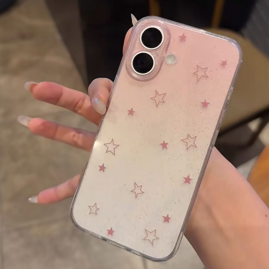 Case Star Phone Glitter