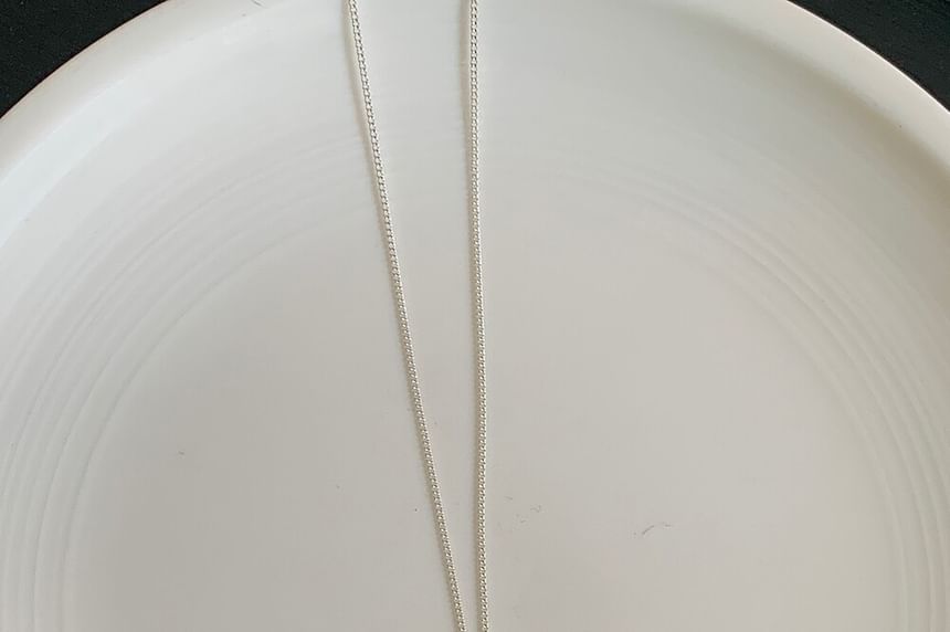 Silver Necklace Pendant Bead Sterling
