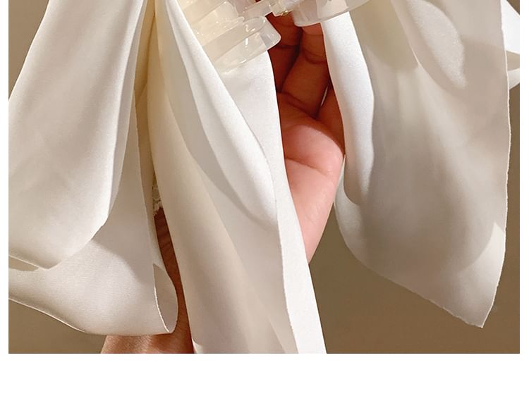 Hair Claw Bow Lace