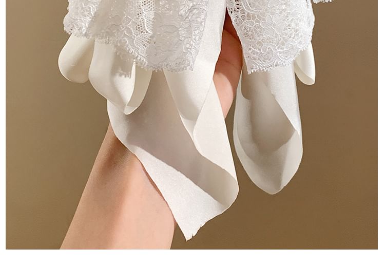 Hair Claw Bow Lace