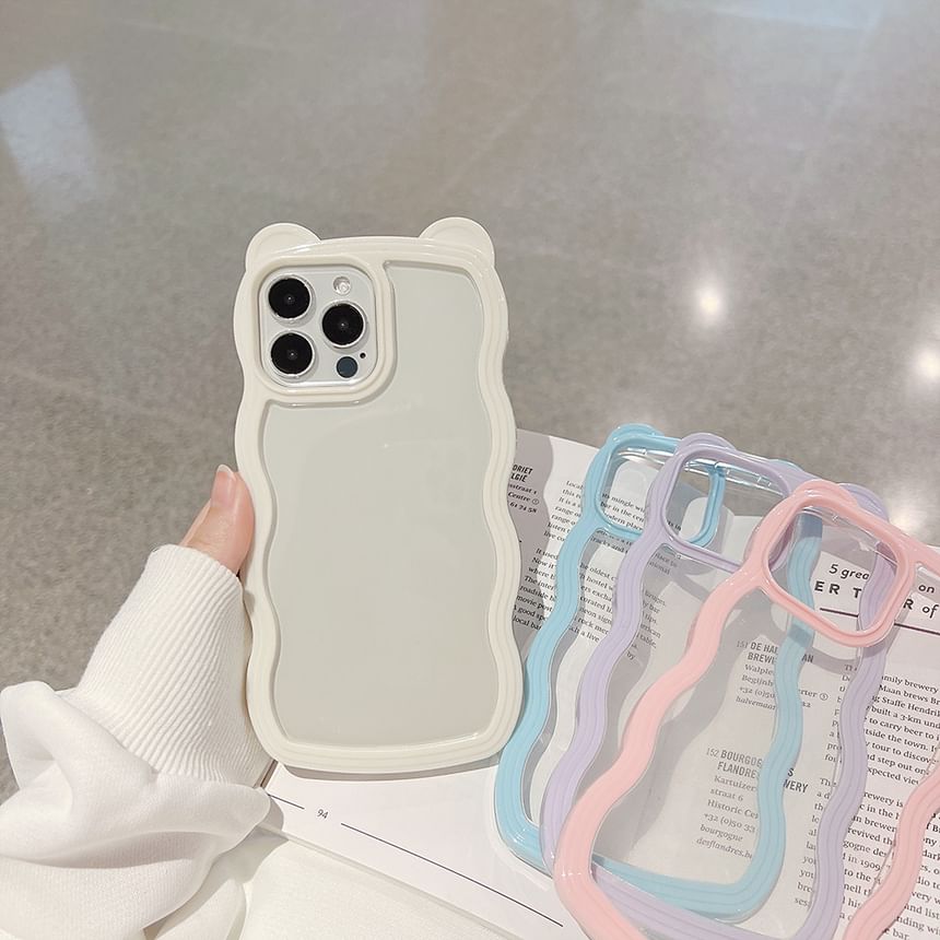 Ear Bear Case Transparent iPhone