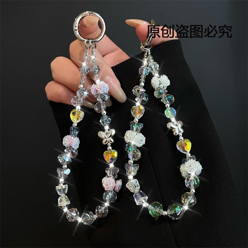 Flower with Phone Pad Lanyard