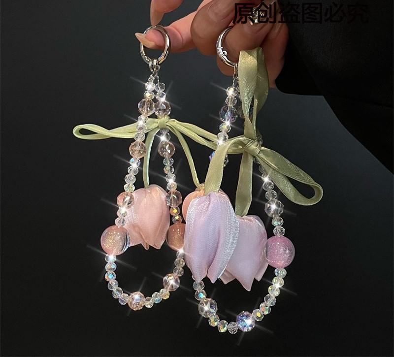 Pad Flower Lanyard with Phone
