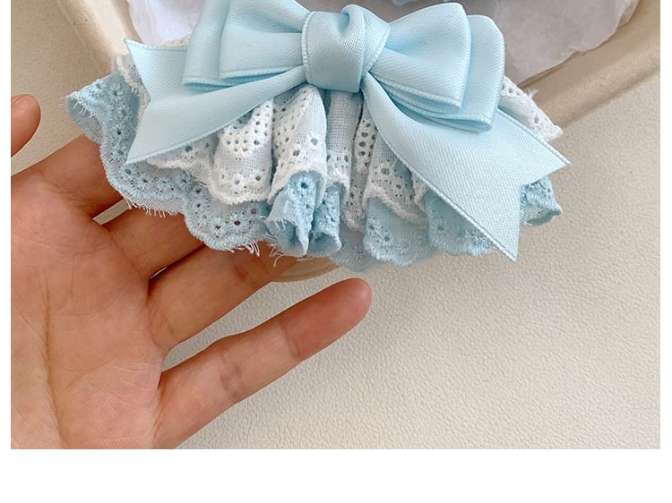 Hair Set / Bow Clip Lace