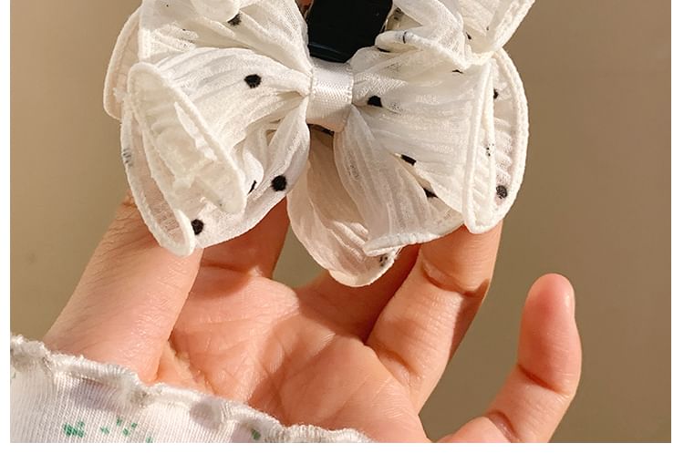 Hair Claw Dotted Set