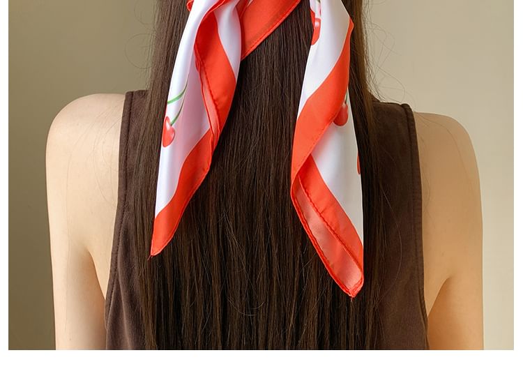 Print Cherry Head Band