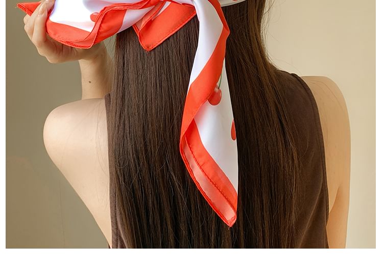 Print Cherry Head Band