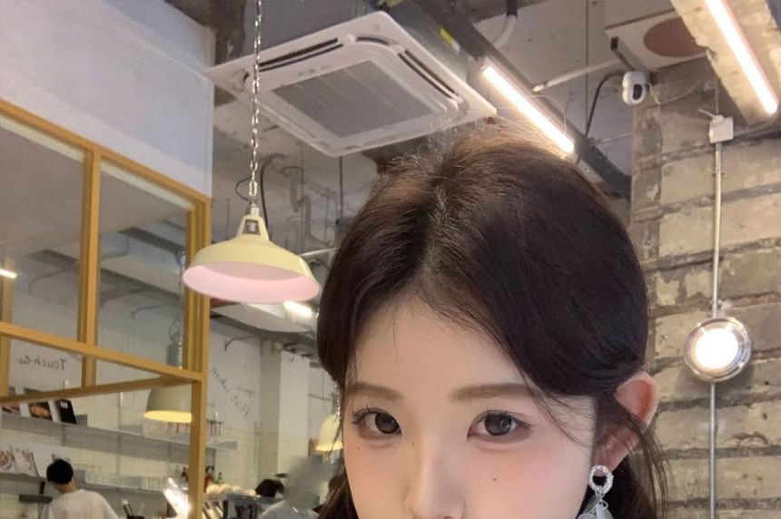 Disc Dangle Earring