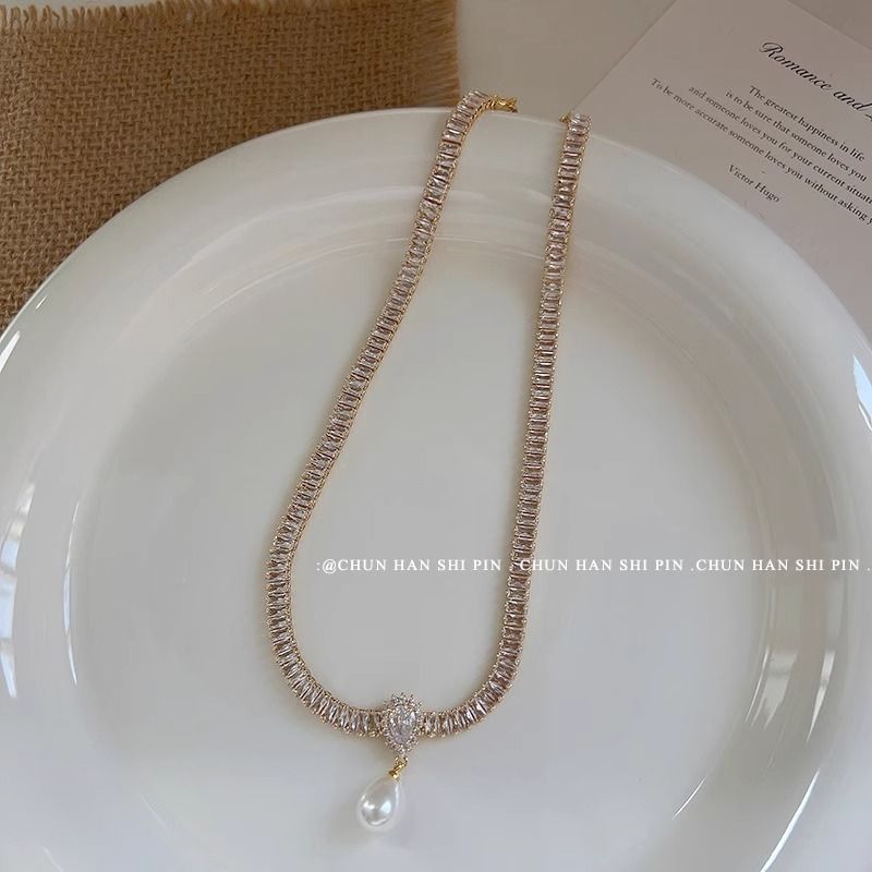 Faux Pearl Necklace