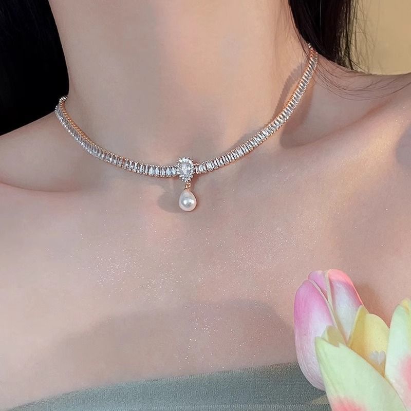Faux Pearl Necklace