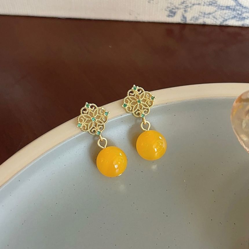Earring Ball Dangle