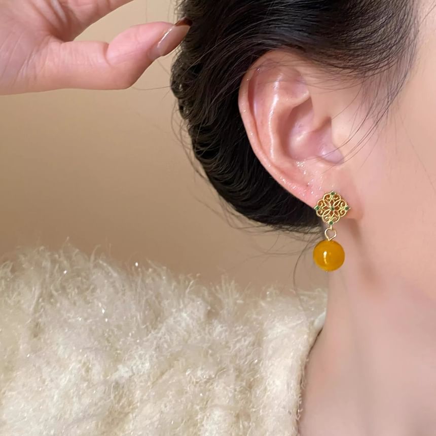 Earring Ball Dangle