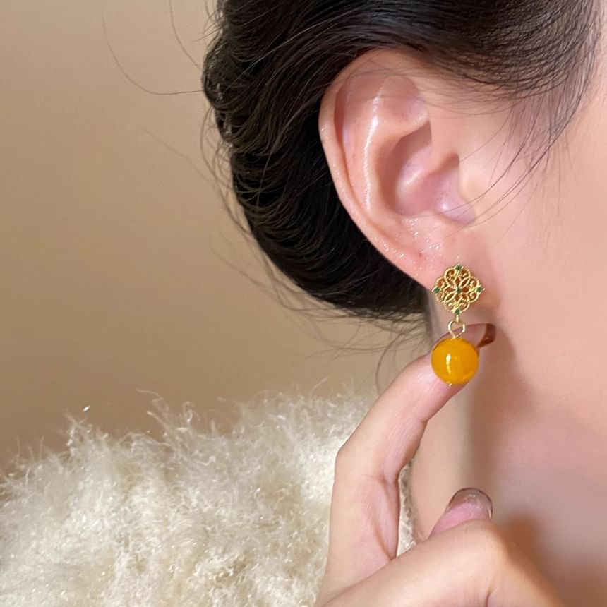 Earring Ball Dangle