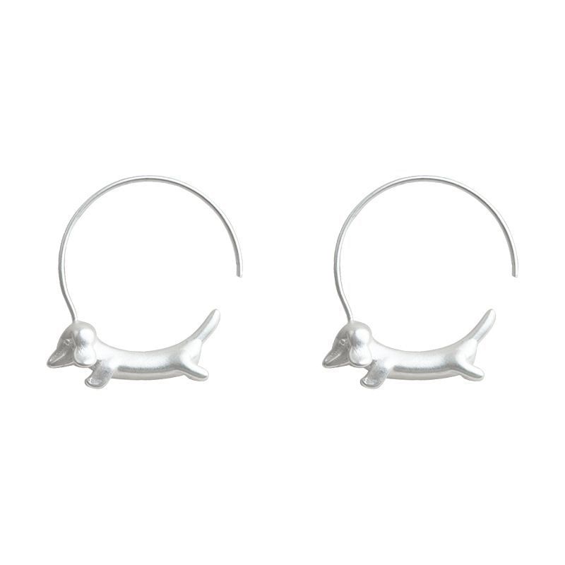 Open Earring Dog Hoop