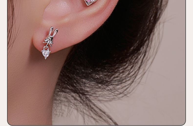 Rhinestone Stud 3: Rabbit Ear of Set