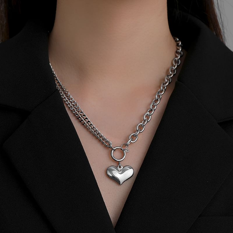 Necklace Heart Pendant