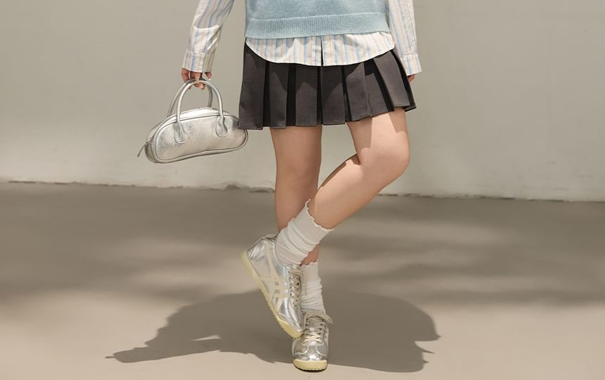 V-Neck Dog Embroidered Sweater Vest