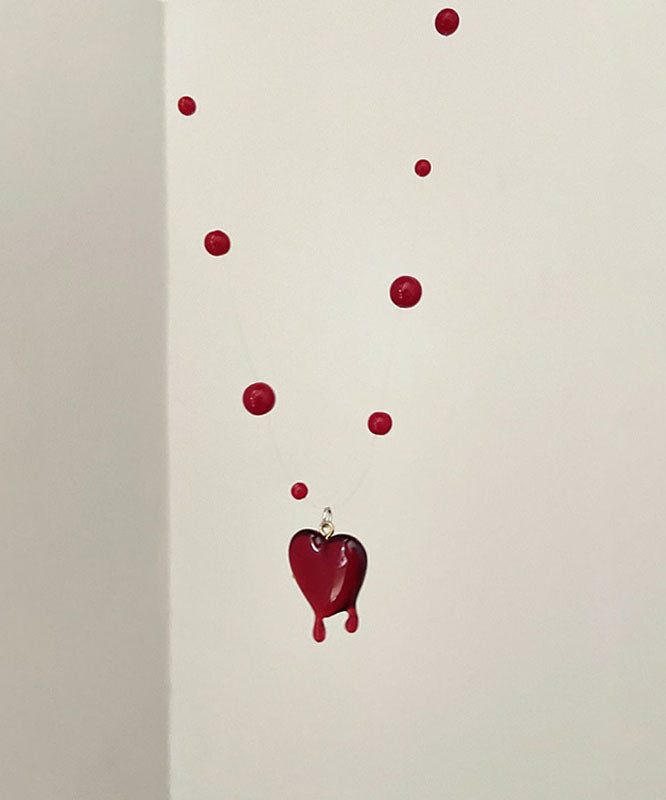 Halskette Love Modern Legierung Anhänger Mulberry Perlen