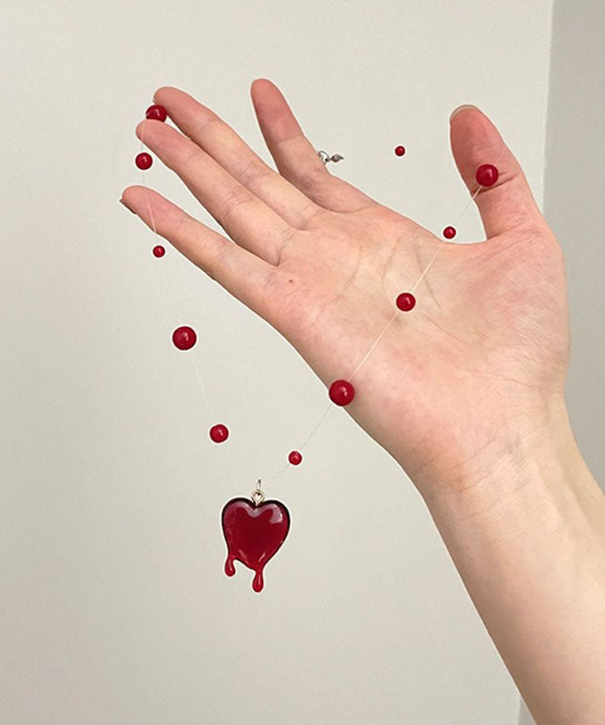 Halskette Love Modern Legierung Anhänger Mulberry Perlen