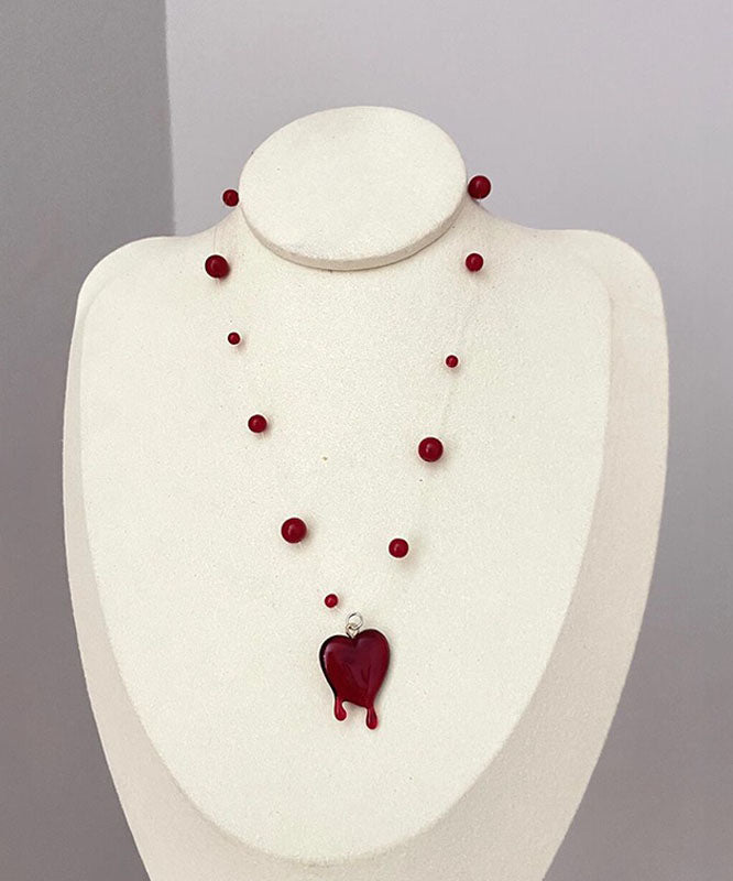 Halskette Love Modern Legierung Anhänger Mulberry Perlen