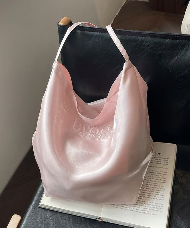 Taschen Große Bestickte Kapazität Schulter Rosa Neu