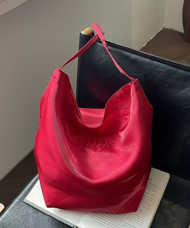 Taschen Große Bestickte Kapazität Schulter Rosa Neu