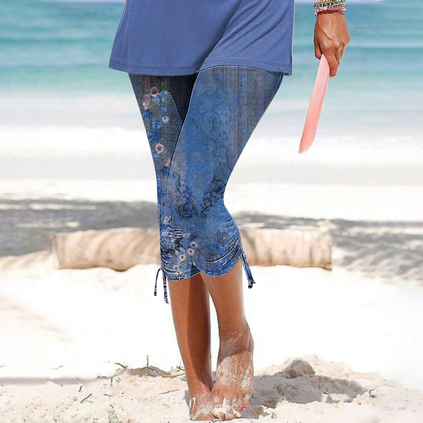 Casual Tight Ethnic Leggings QB105