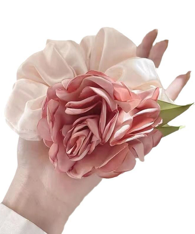 Rosenband Colorblock Design Seide Original Haar