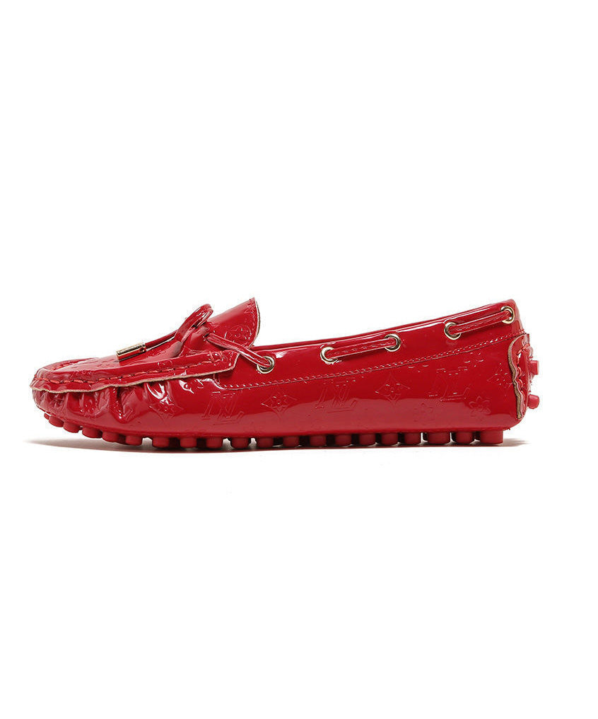 Mocassins confortables en similicuir rose Penny