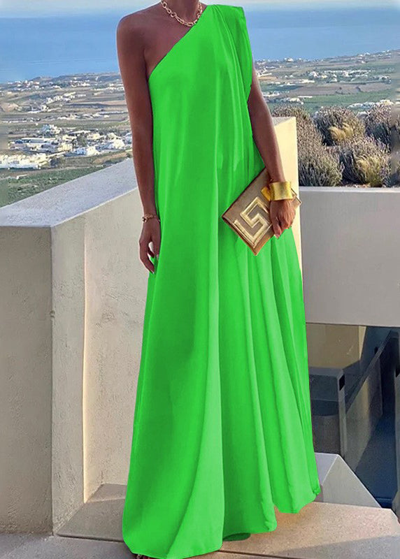 Robe d'été noire à épaules dénudées, style soirée, longue, en coton