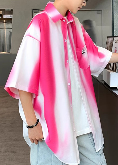 Krawatte Baumwolle Grün Männer Taschen Schwärzlich Farbstoff Shirts