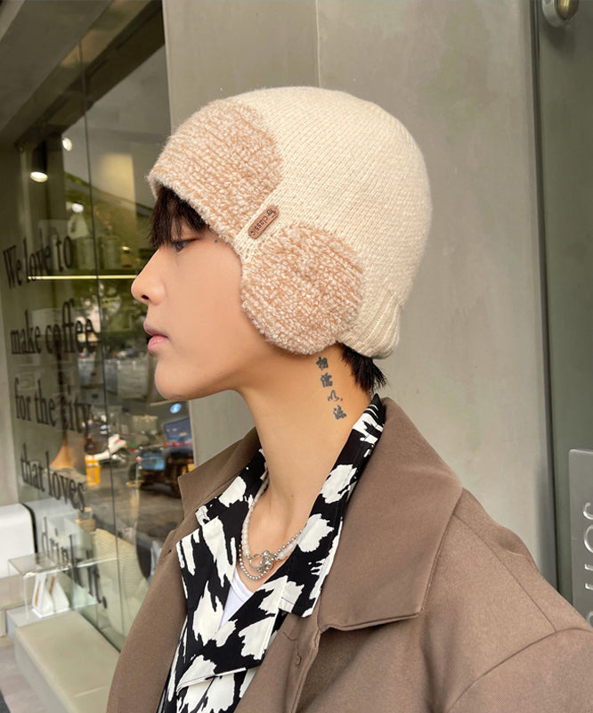 Stilvolle graue vielseitige Herren-Strickmütze Bonnie TK034