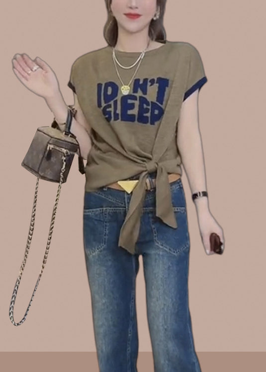 Stilvolle Rose Oansatz Krawatte EINEN Knoten Eis Seide T Shirts Sommer BV010