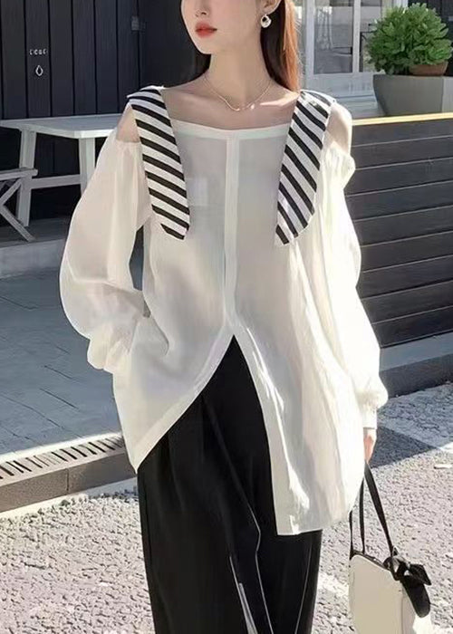 Hemd Seite Offen Frühling Falsch Zwei Rose Stilvolle Stücke Baumwolle