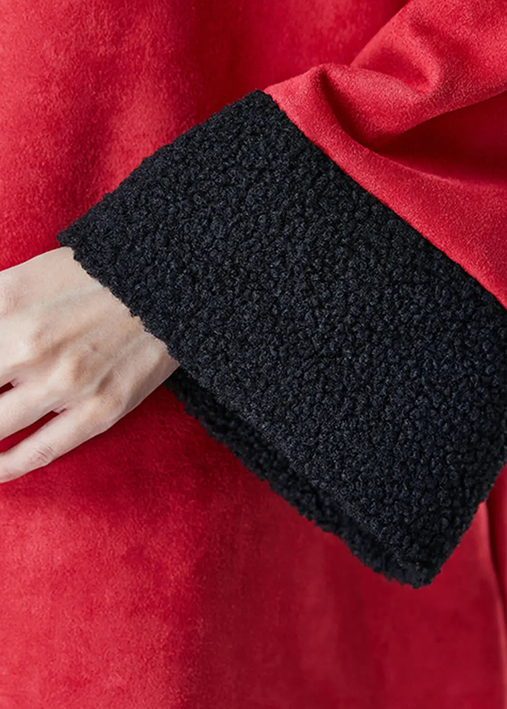 Vintage Mulberry Oversized Thick Cotton Chinese Style Coat Fall Ada Fashion