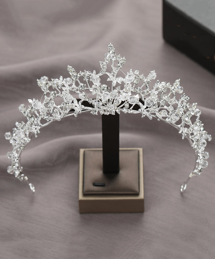 Couronne creuse en alliage de soie et cristal de zircon pour fille Vogue IU041