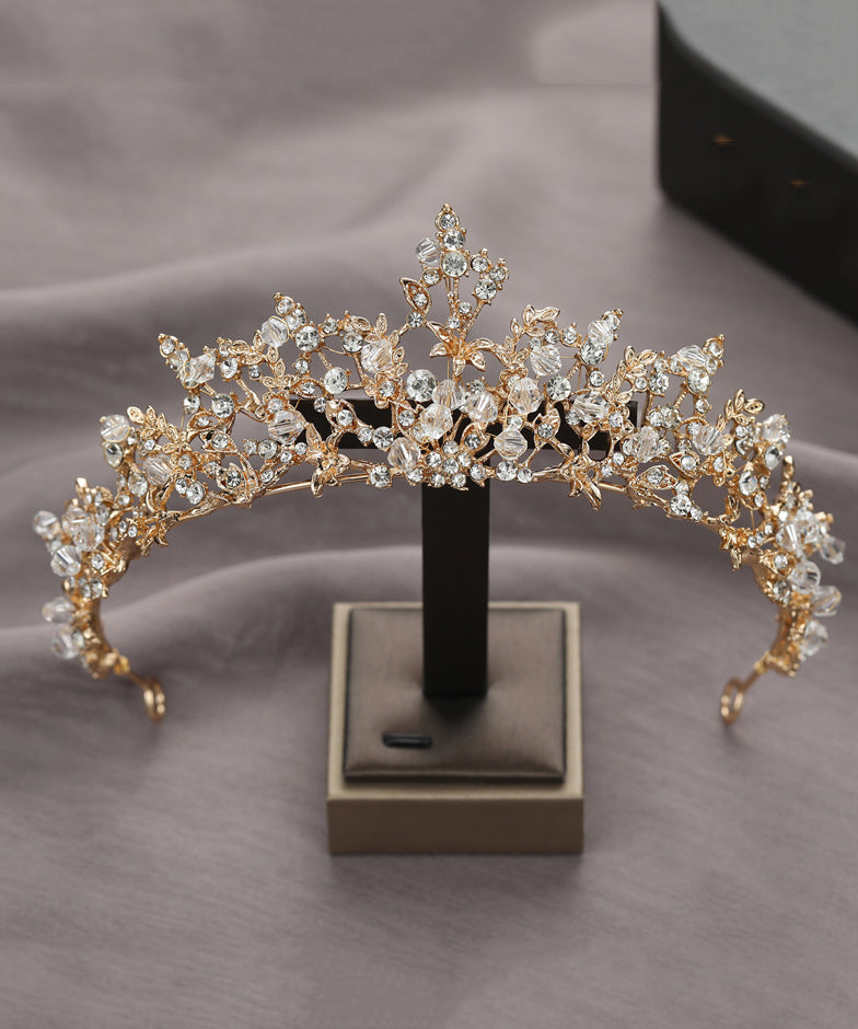 Couronne creuse en alliage de soie et cristal de zircon pour fille Vogue IU041