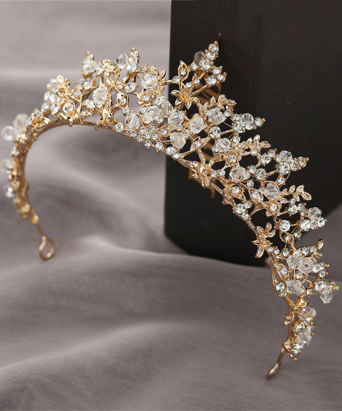 Couronne creuse en alliage de soie et cristal de zircon pour fille Vogue IU041