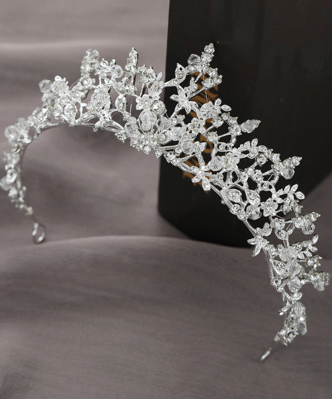 Couronne creuse en alliage de soie et cristal de zircon pour fille Vogue IU041