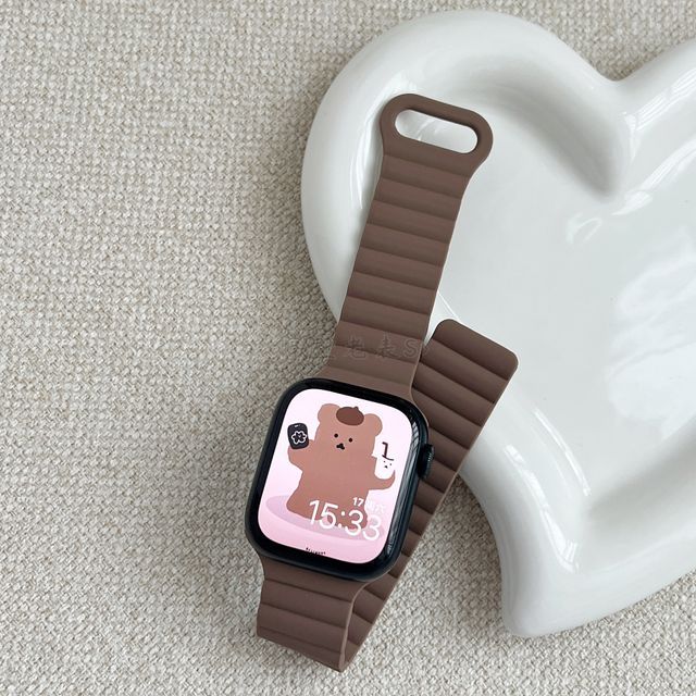 Silicone Watch Apple Band Magnetic
