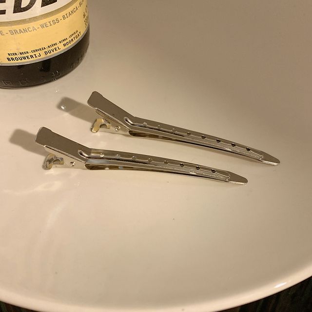 Set Clip Hair Metallic